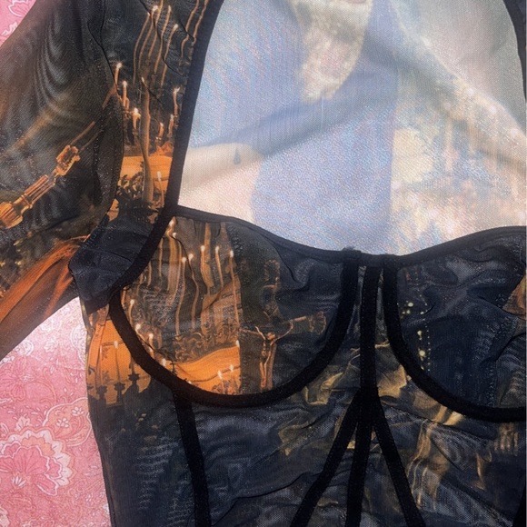 Mesh Cropped Top - Picture 5 of 5